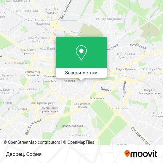 Дворец карта