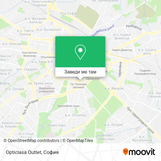 Opticlasa Outlet карта