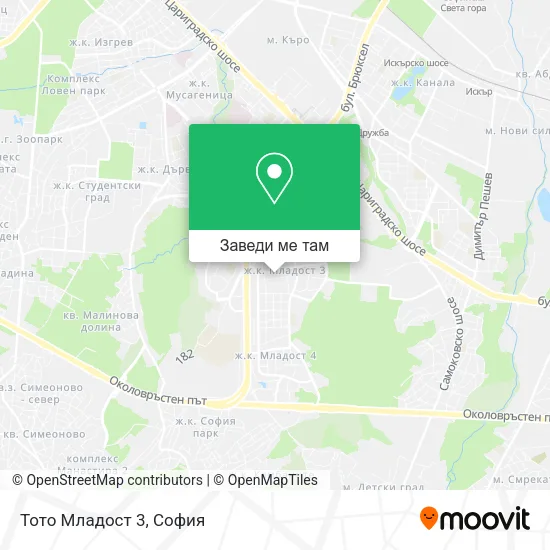 Тото Младост 3 карта