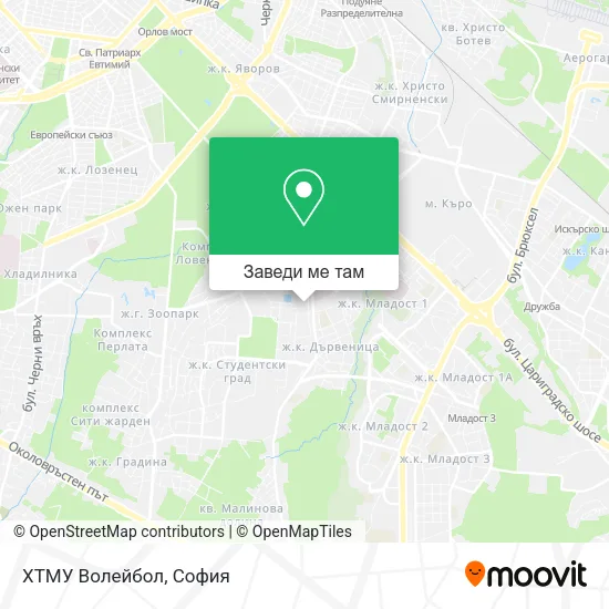 ХТМУ Волейбол карта