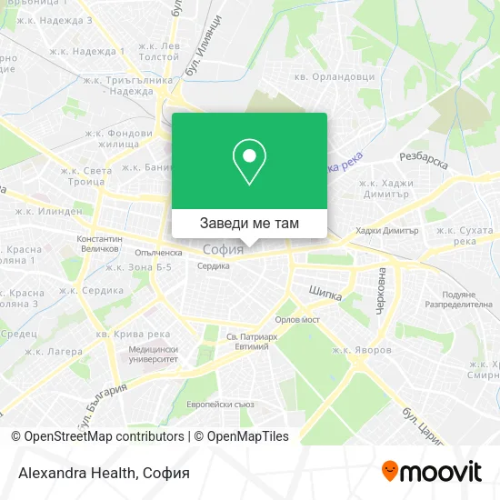 Alexandra Health карта