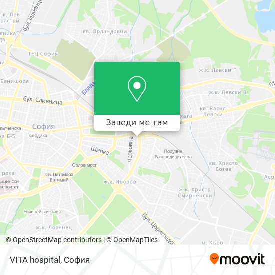 VITA hospital карта