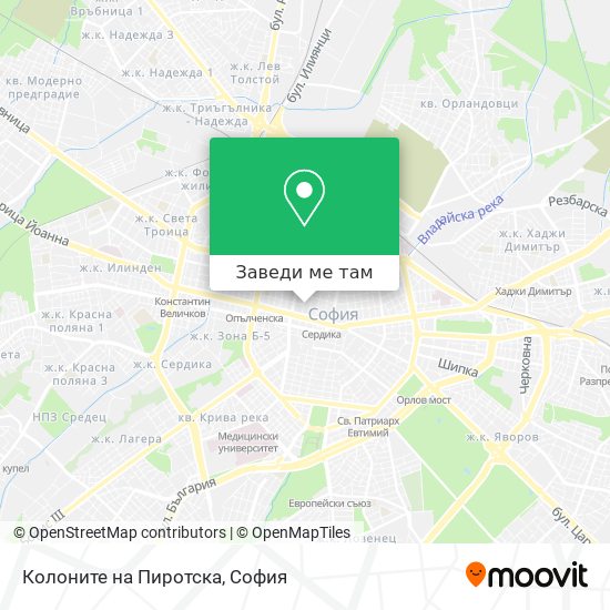 Колоните на Пиротска карта