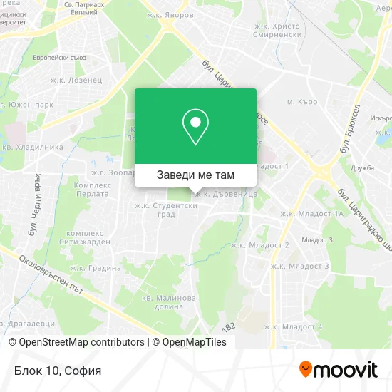 Блок 10 карта