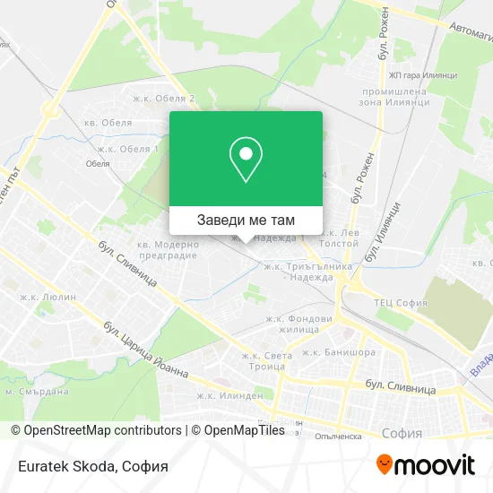 Euratek Skoda карта