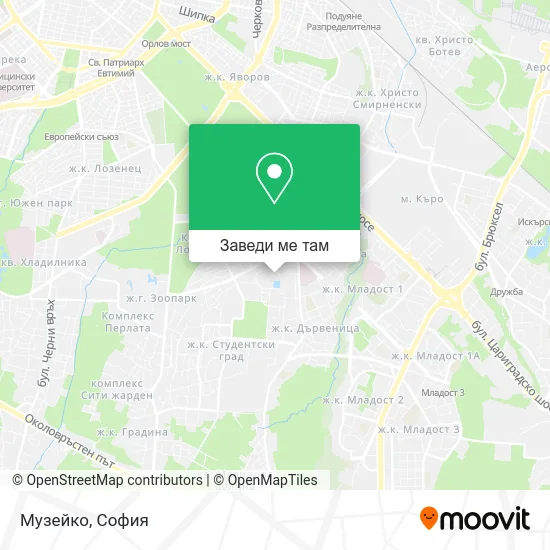 Музейко карта