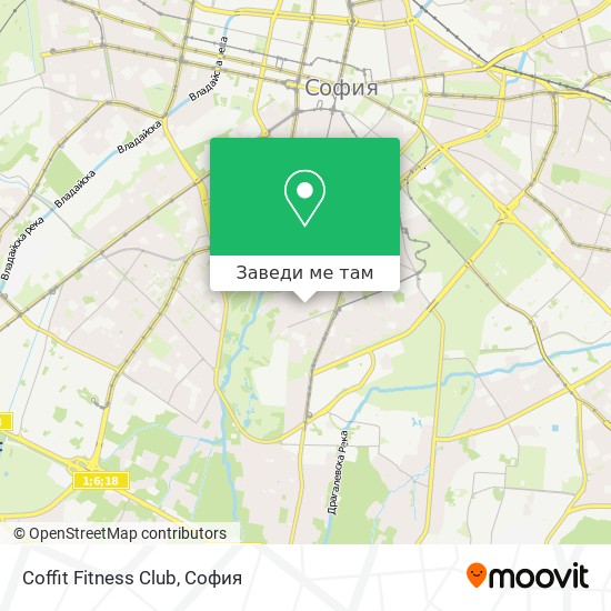 Coffit Fitness Club карта