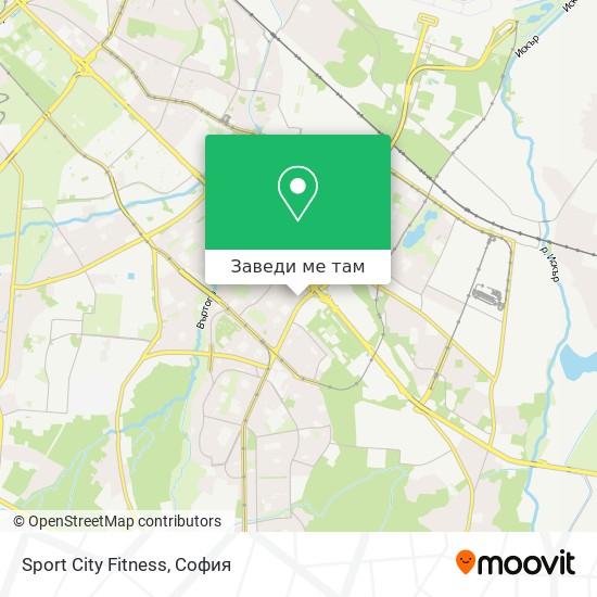 Sport City Fitness карта