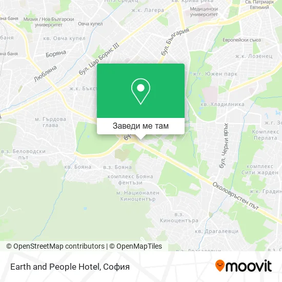 Earth and People Hotel карта