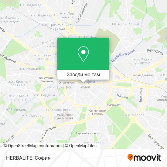 HERBALIFE карта