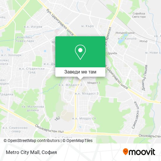 Metro City Mall карта