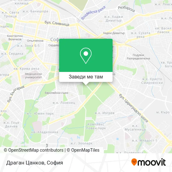 Драган Цанков карта