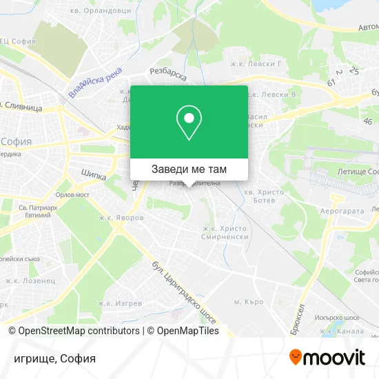 игрище карта