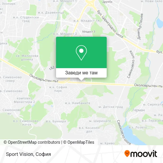Sport Vision карта