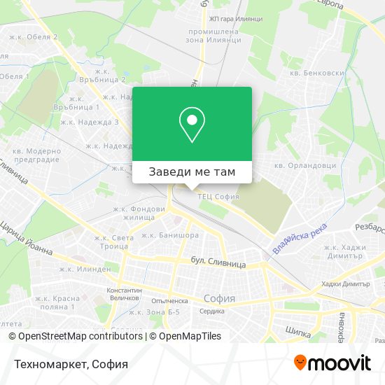 Техномаркет карта