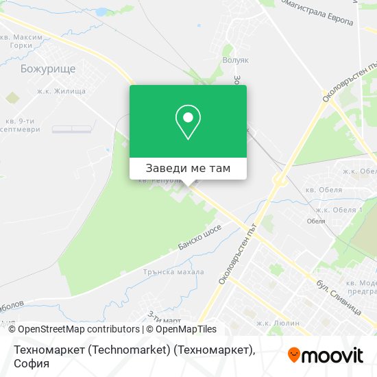 Техномаркет (Technomarket) (Техномаркет) карта