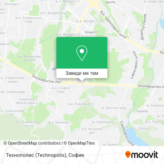 Технополис (Technopolis) карта