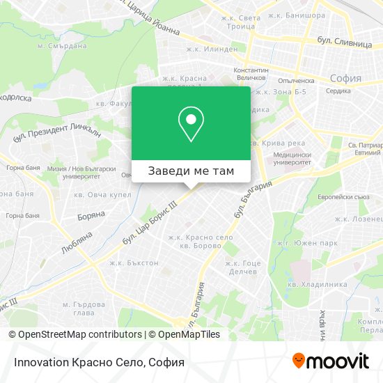 Innovation Красно Село карта