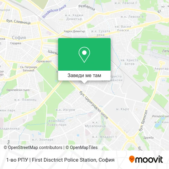 1-во РПУ | First Disctrict Police Station карта