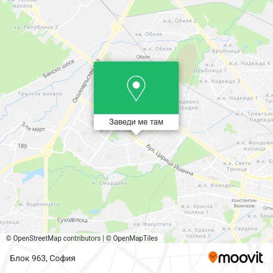 Блок 963 карта