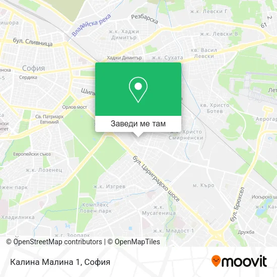 Калина Малина 1 карта