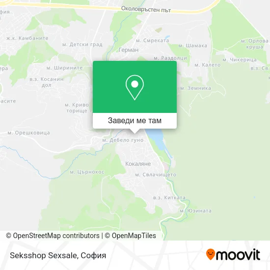 Seksshop Sexsale карта