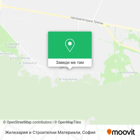 Железария и Строителни Материали карта