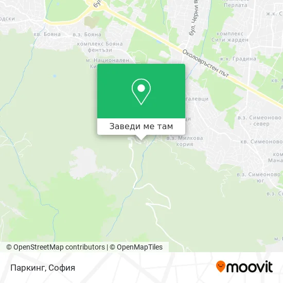 Паркинг карта