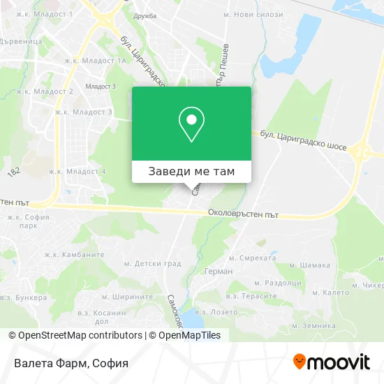 Валета Фарм карта