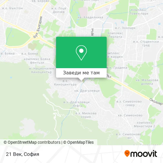 21 Век карта