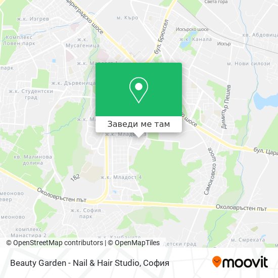Beauty Garden - Nail & Hair Studio карта