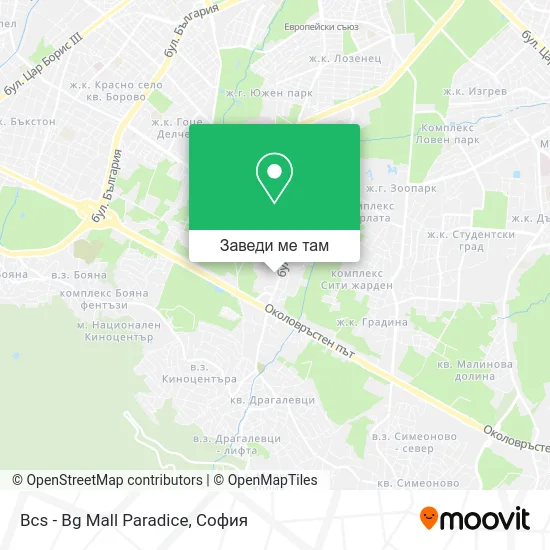 Bcs - Bg Mall Paradice карта