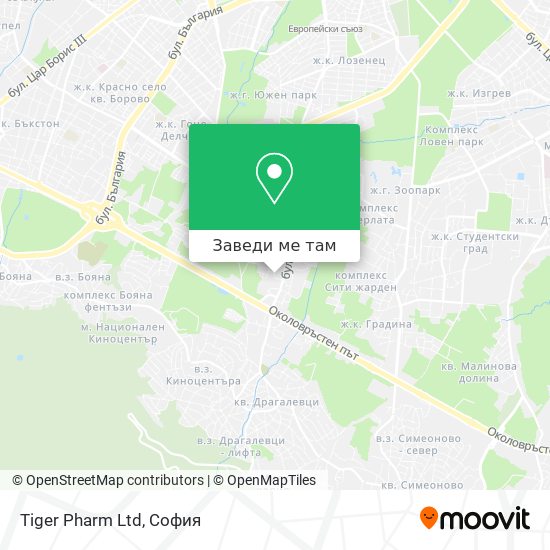 Tiger Pharm Ltd карта