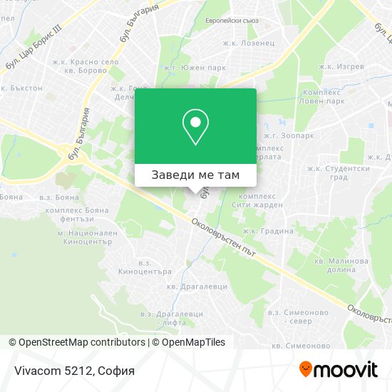 Vivacom 5212 карта