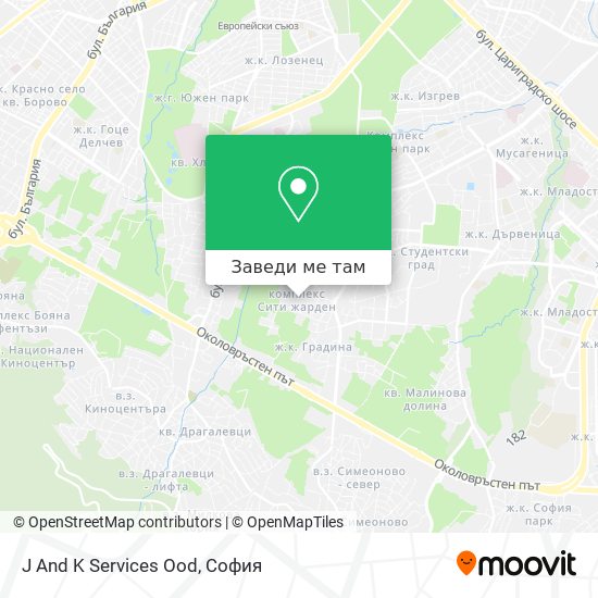 J And K Services Ood карта