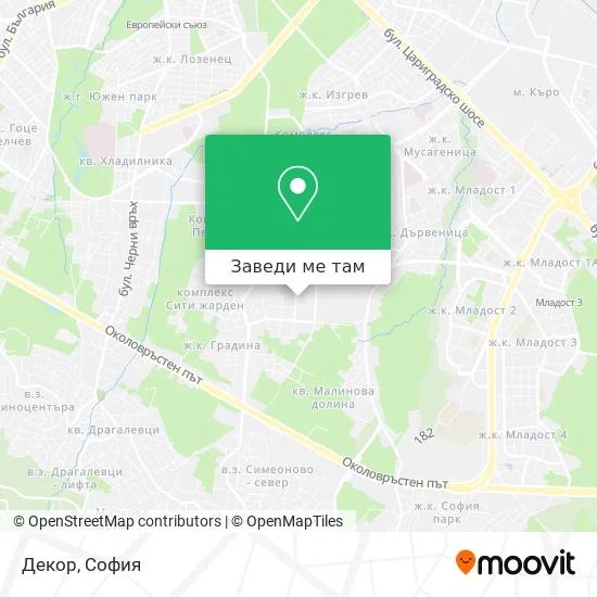 Декор карта