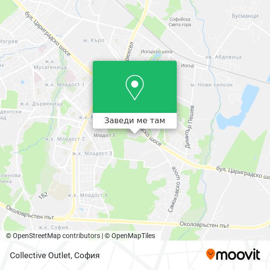 Collective Outlet карта