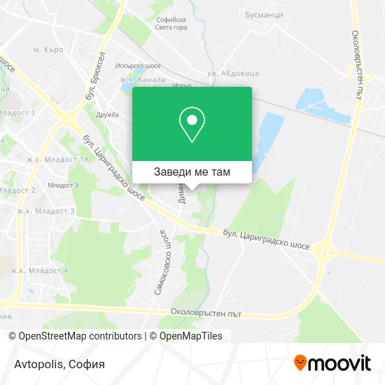 Avtopolis карта