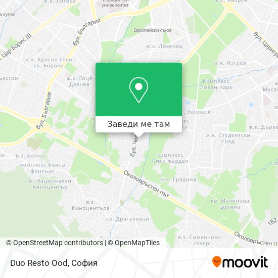 Duo Resto Ood карта