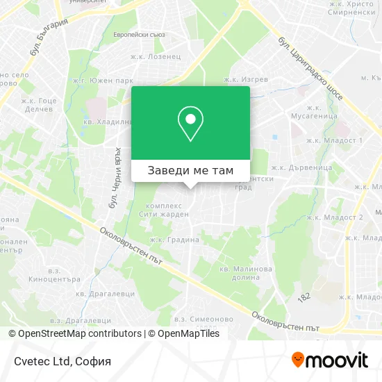 Cvetec Ltd карта