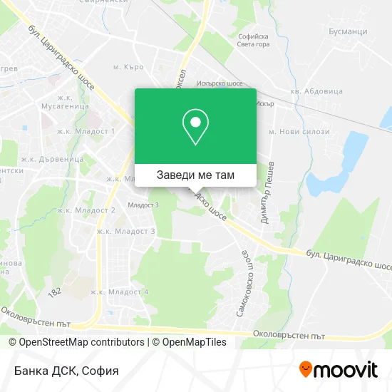 Банка ДСК карта