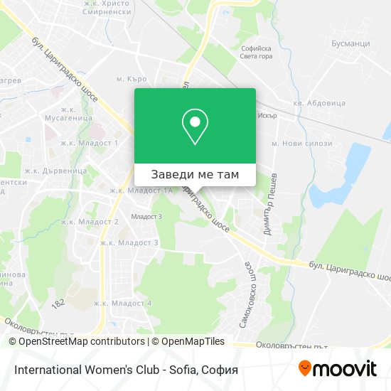 International Women's Club - Sofia карта