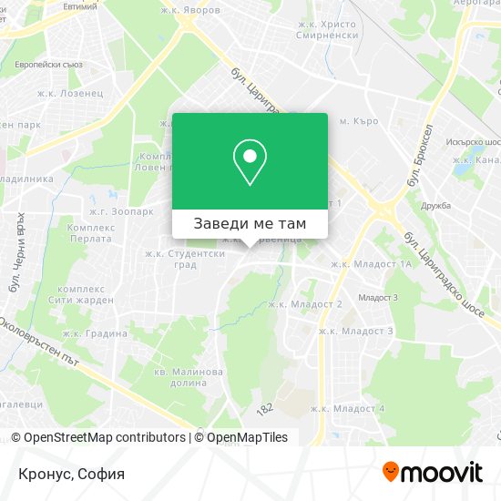 Кронус карта