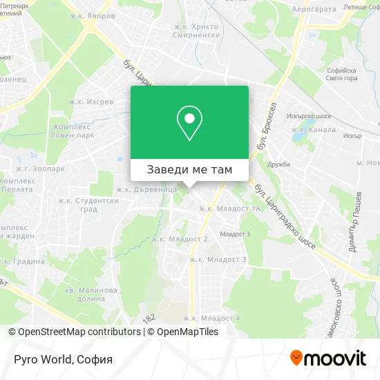 Pyro World карта