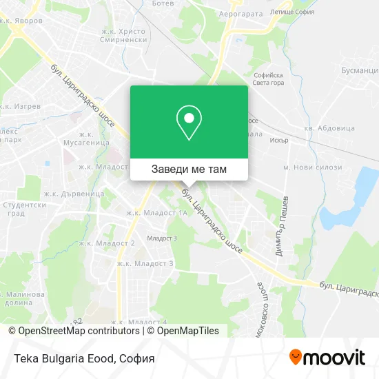 Teka Bulgaria Eood карта