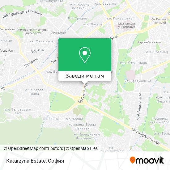 Katarzyna Estate карта