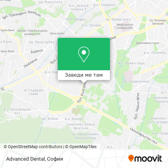 Advanced Dental карта
