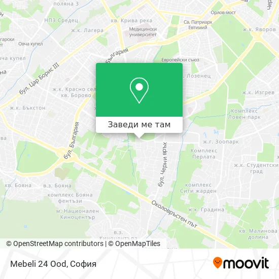 Mebeli 24 Ood карта