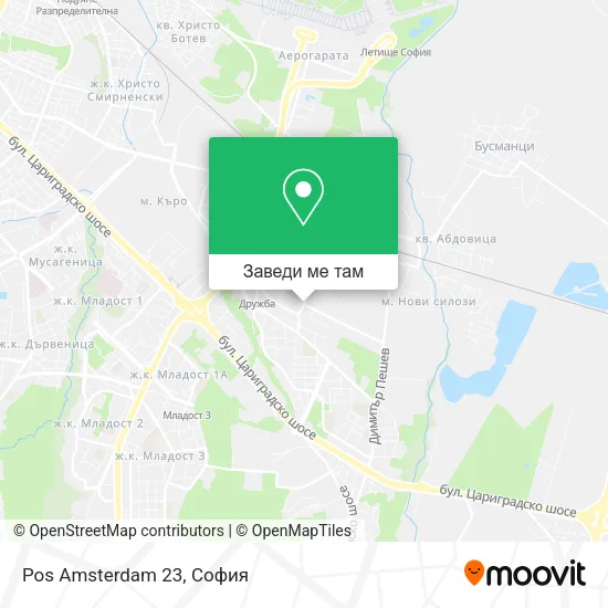 Pos Amsterdam 23 карта