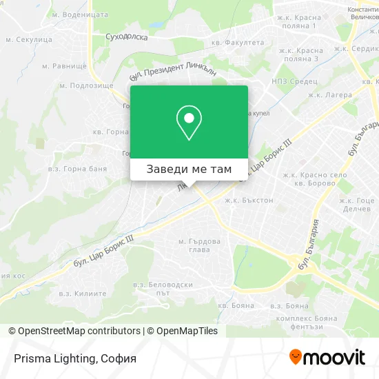 Prisma Lighting карта